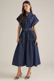 D33311 Dk Denim Dress