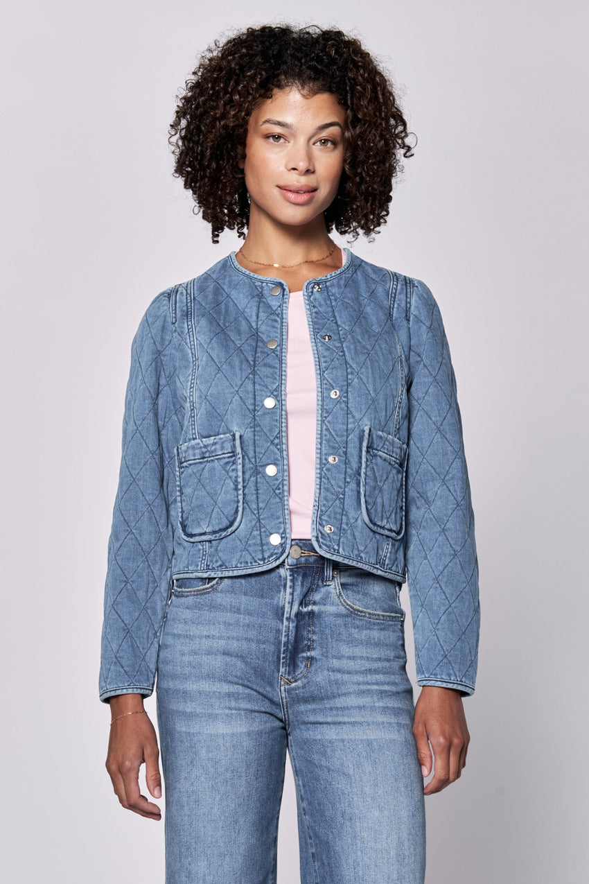 Kit Moon Star Quilted Jacket