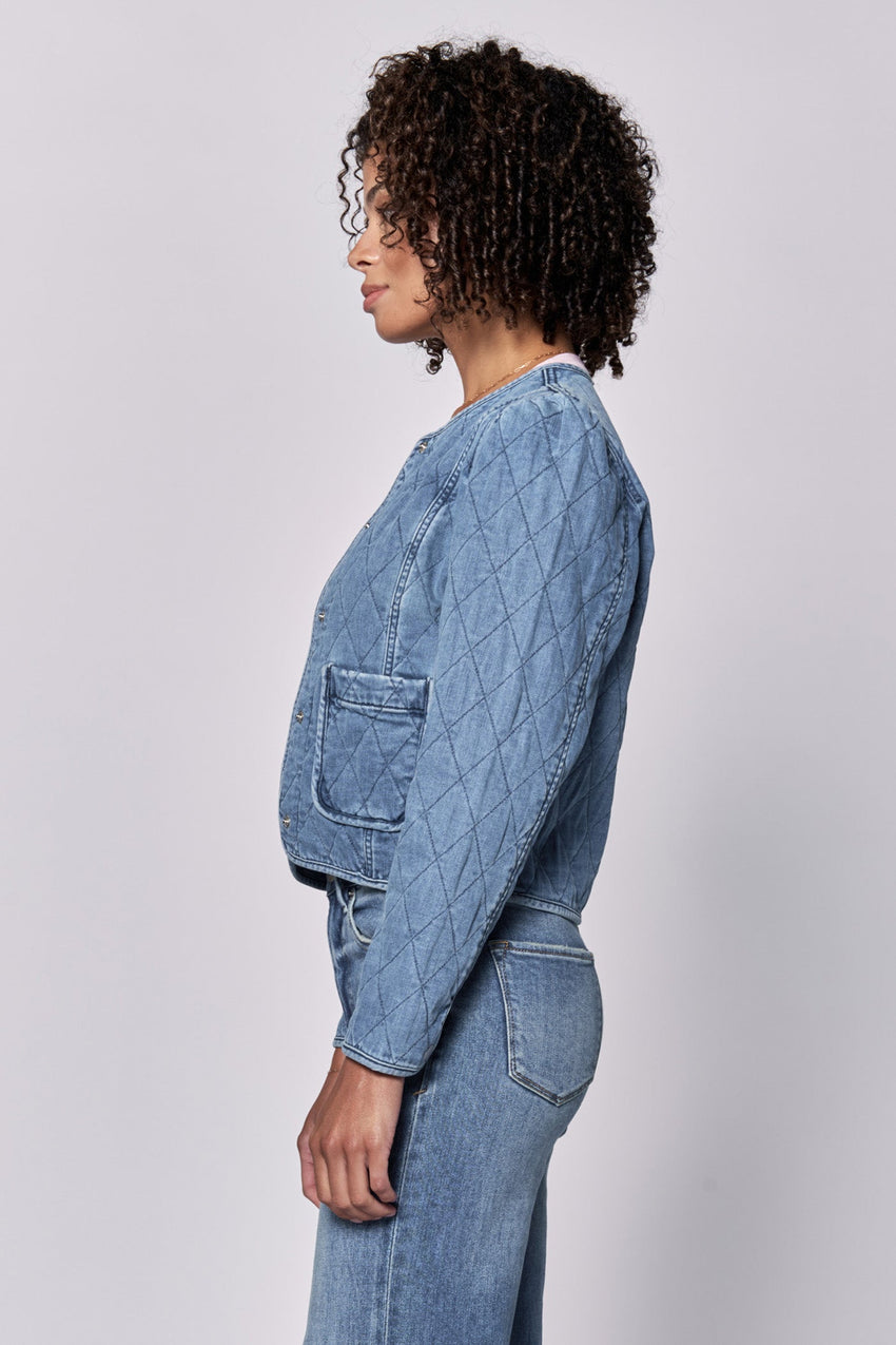 Kit Moon Star Quilted Jacket