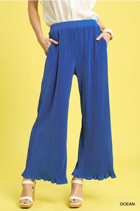 Sunkissed Pleated Wide Leg Pants