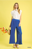 Sunkissed Pleated Wide Leg Pants