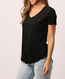 Phoenix Black Suede Tee