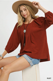 Rust Umgee Top