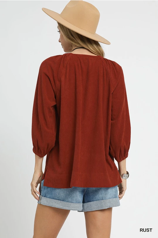 Rust Umgee Top