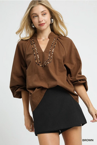 Brown Leopard Yoke