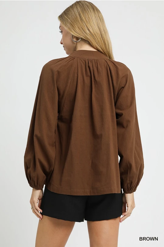Brown Leopard Yoke