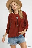 Rust Umgee Top
