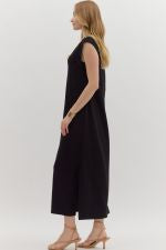 Black SS Maxi Dress