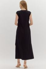 Black SS Maxi Dress