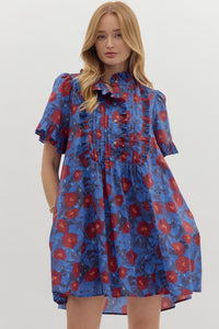 Midnight Floral Dress