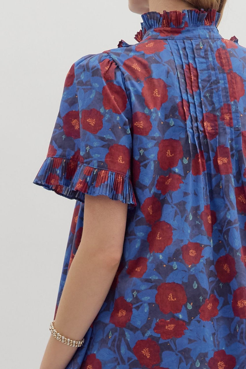 Midnight Floral Dress