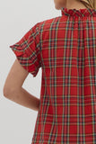 Red Plaid Dress