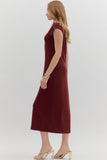 Burgundy Maxi Dress