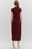 Burgundy Maxi Dress