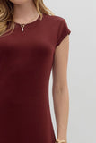 Burgundy Maxi Dress