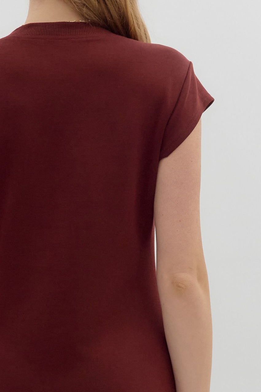 Burgundy Maxi Dress