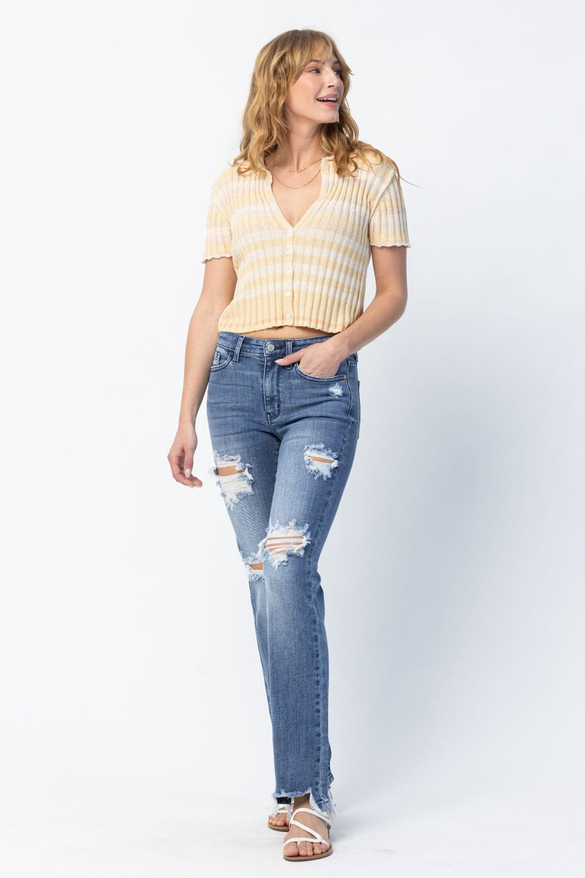 82425 Distressed Denim