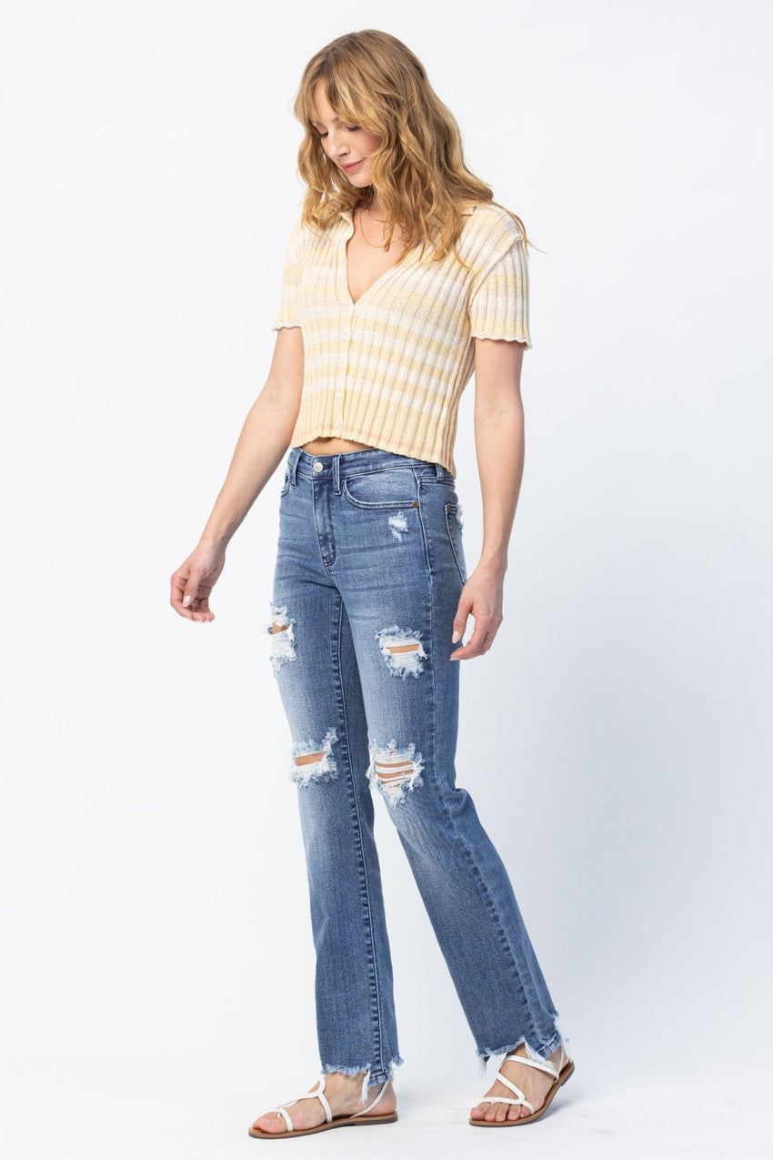 82425 Distressed Denim