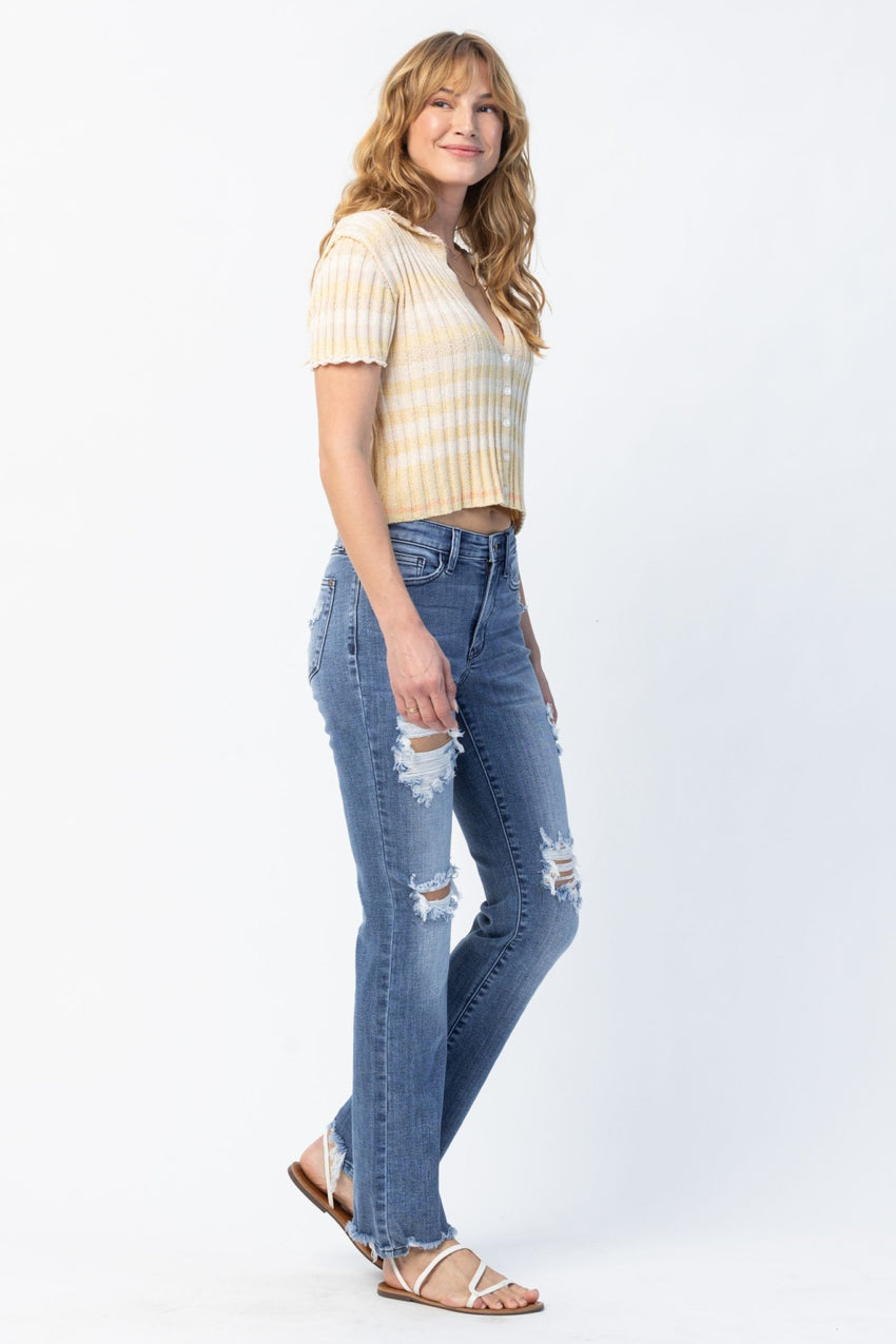 82425 Distressed Denim