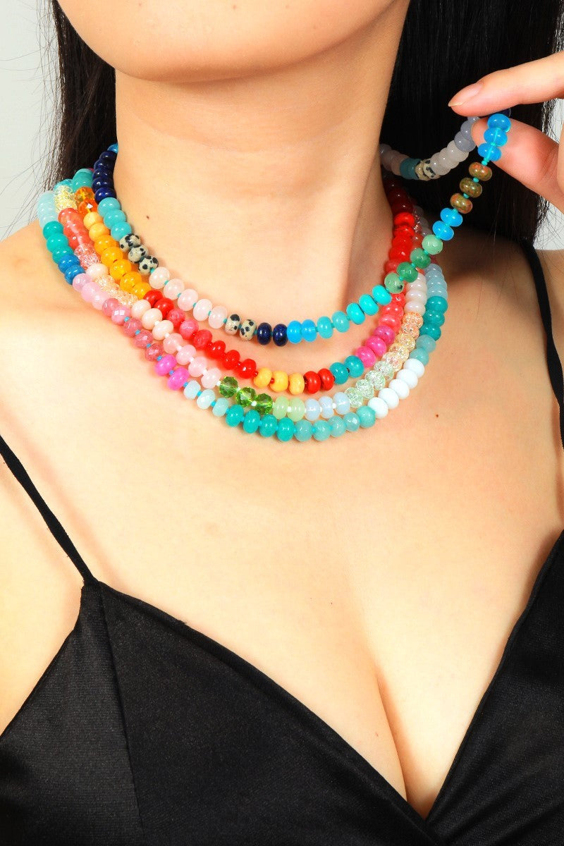 U604 Natural Stone Necklace