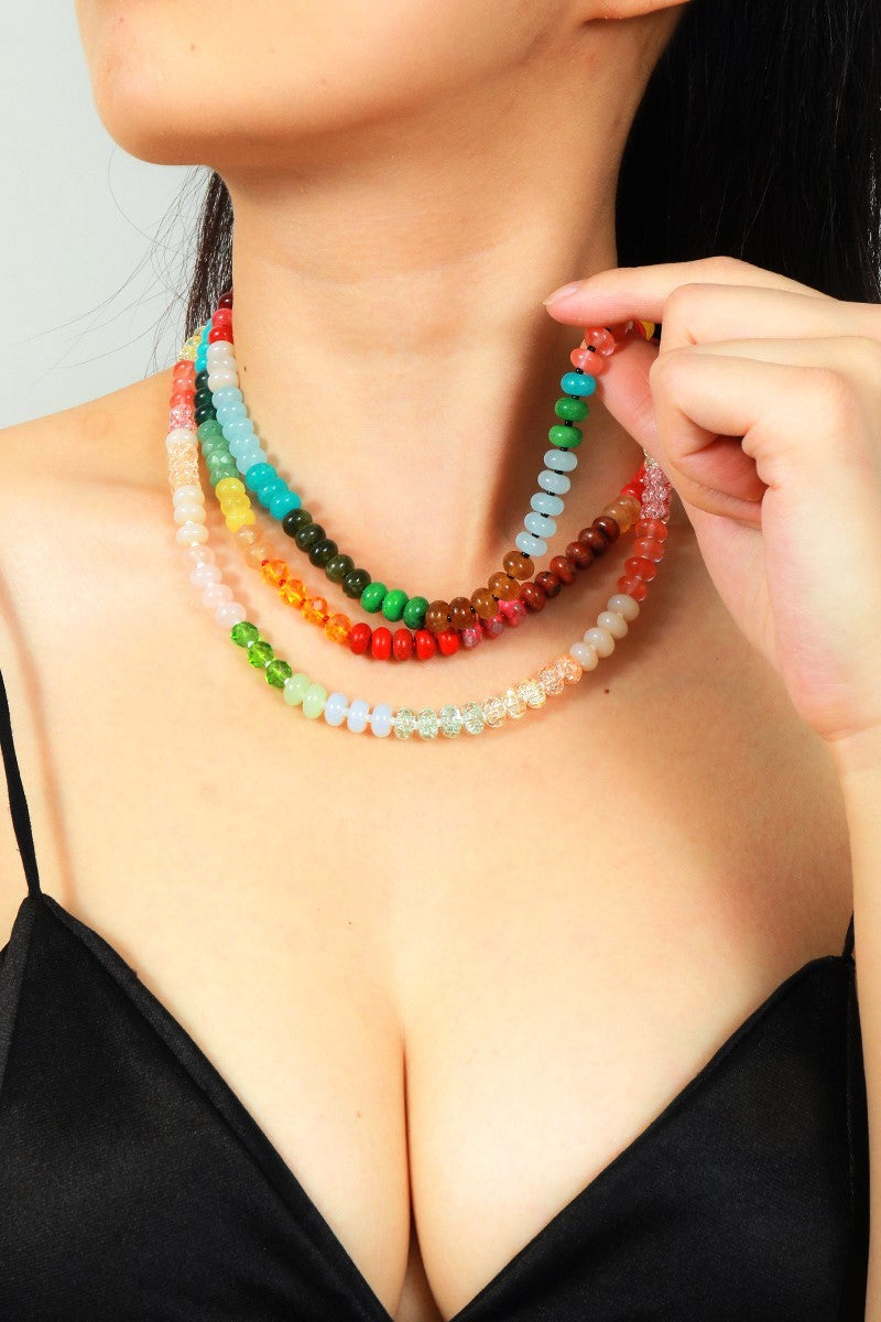 U604 Natural Stone Necklace