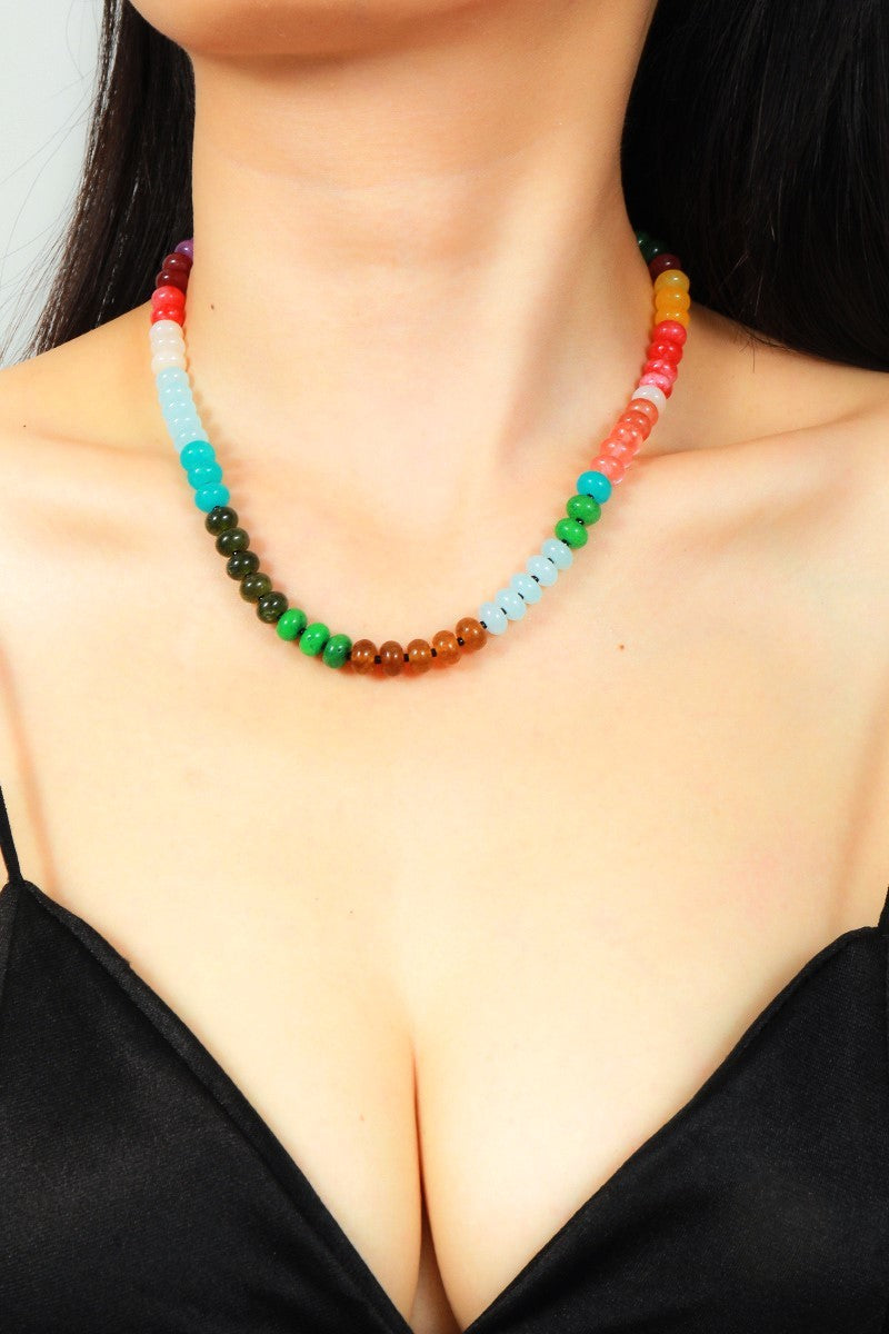 U604 Natural Stone Necklace