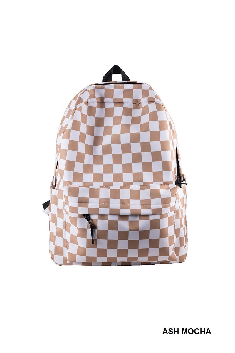 U247 Checkered Backpack - Variety Of Colors