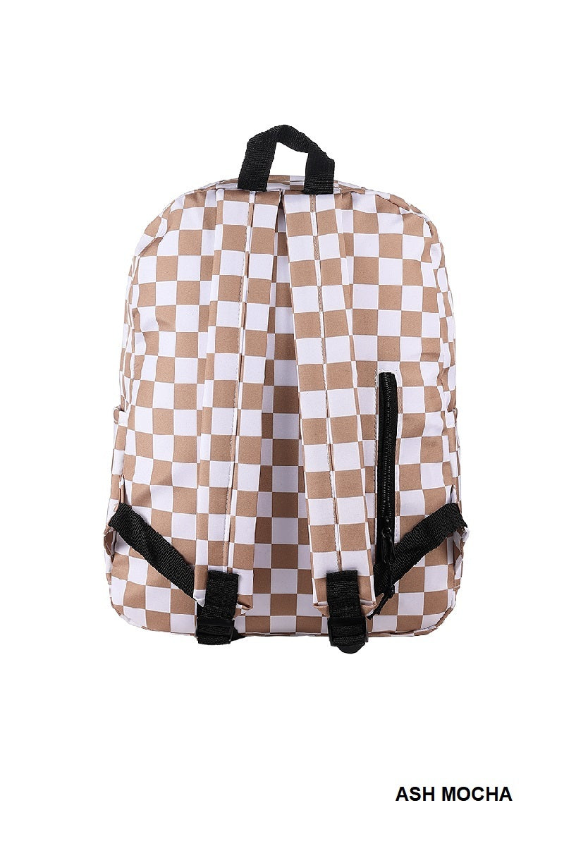 U247 Checkered Backpack - Variety Of Colors