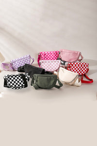 U247 Checkered Fanny Pack (variety of colors)