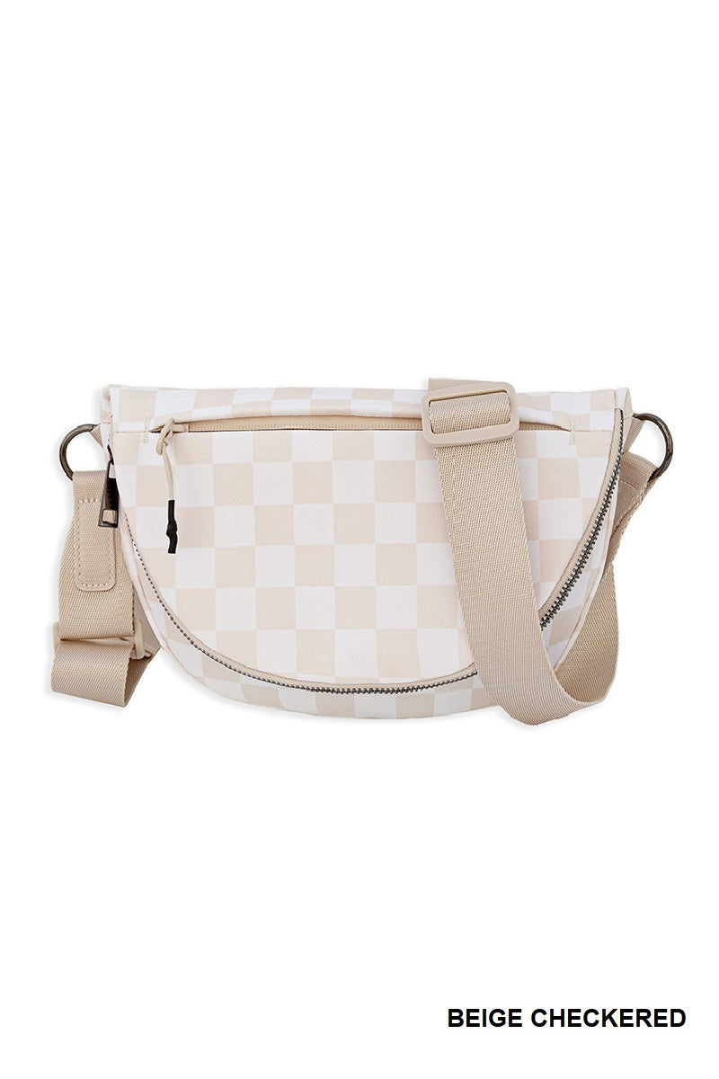 U247 Checkered Fanny Pack (variety of colors)