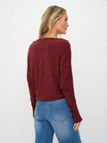 SF0396 Burgundy Anywhere Top