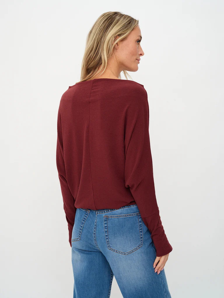 SF0396 Burgundy Anywhere Top
