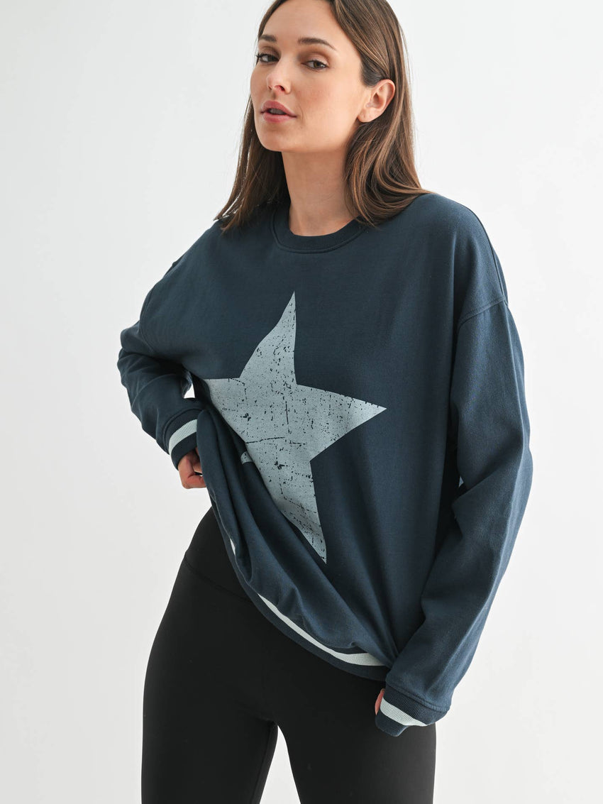 Vintage Supernova Crewneck Pullover