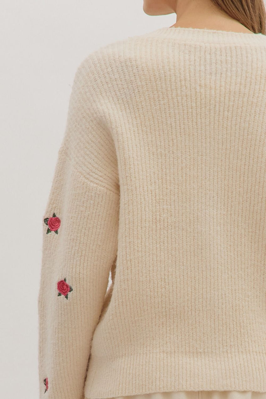 J29396 V Neck Cardigan
