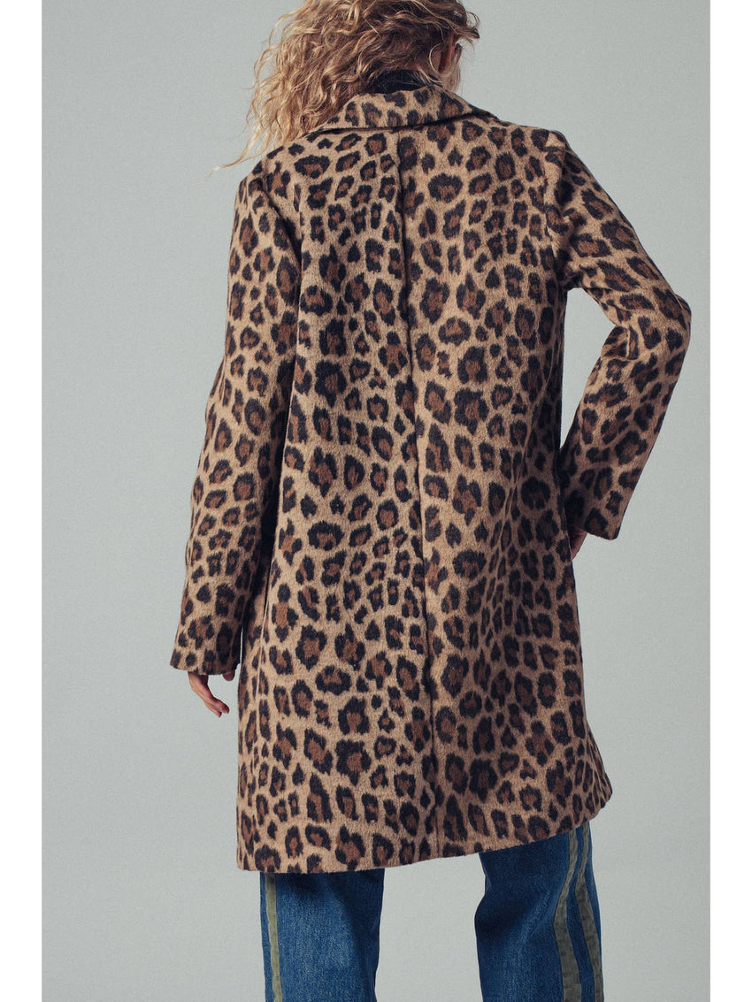 Leopard Oversized Statement Coat