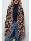 Leopard Oversized Statement Coat