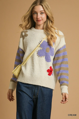CS5318 Flower Sweater