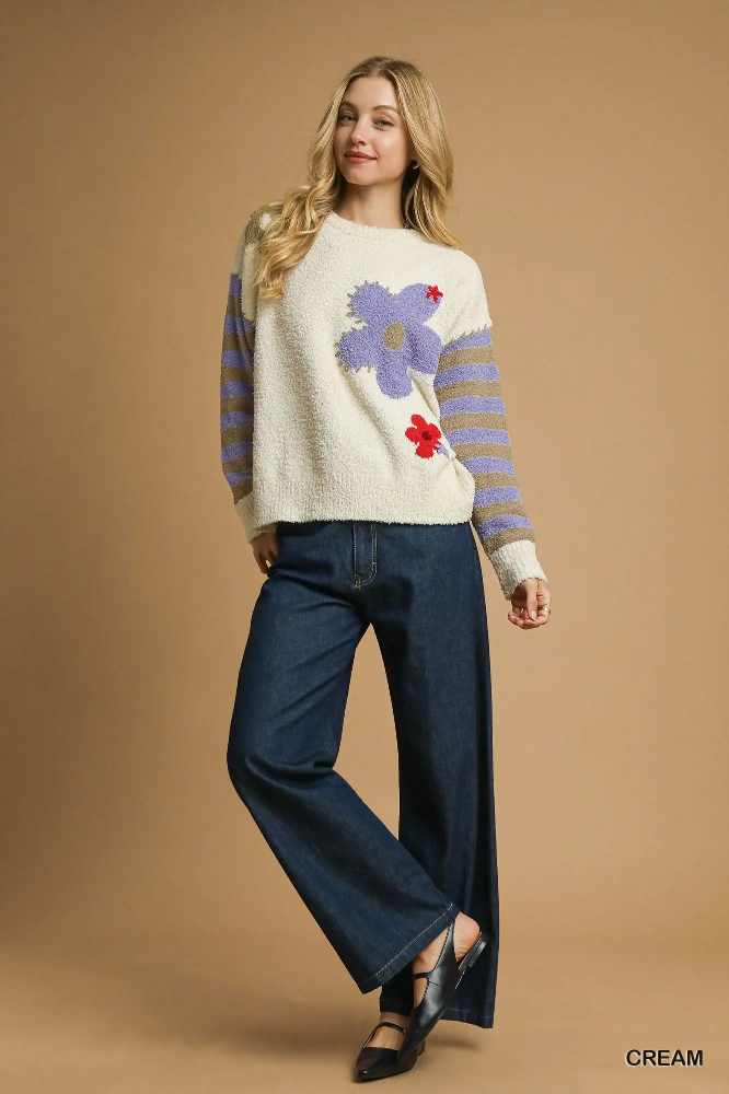 CS5318 Flower Sweater