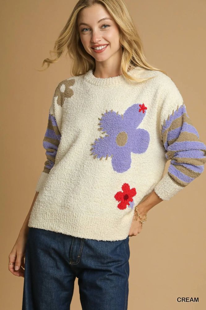 CS5318 Flower Sweater
