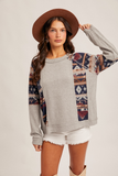 38691  Nordic Knit Top