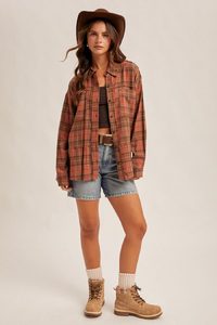 38620 Plaid Button Down Shirt
