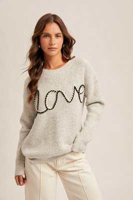 36461 Love Pullover Sweater