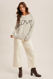36461 Love Pullover Sweater