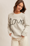 36461 Love Pullover Sweater
