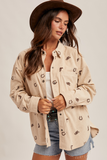 38737 Cow Girl Corduroy Button Down
