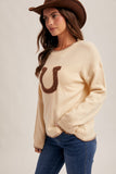 38782 Horse Shoe Sweater