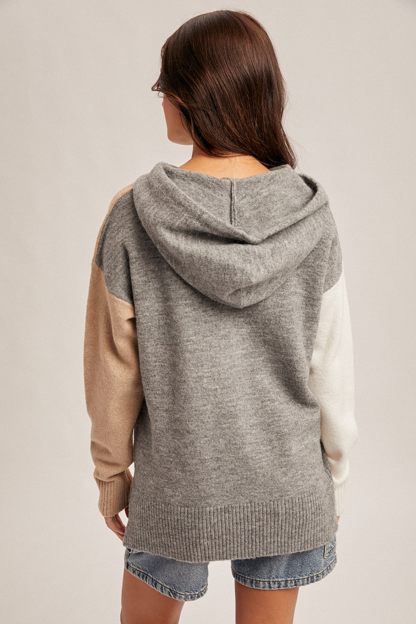 38624 Color Block Hoodie