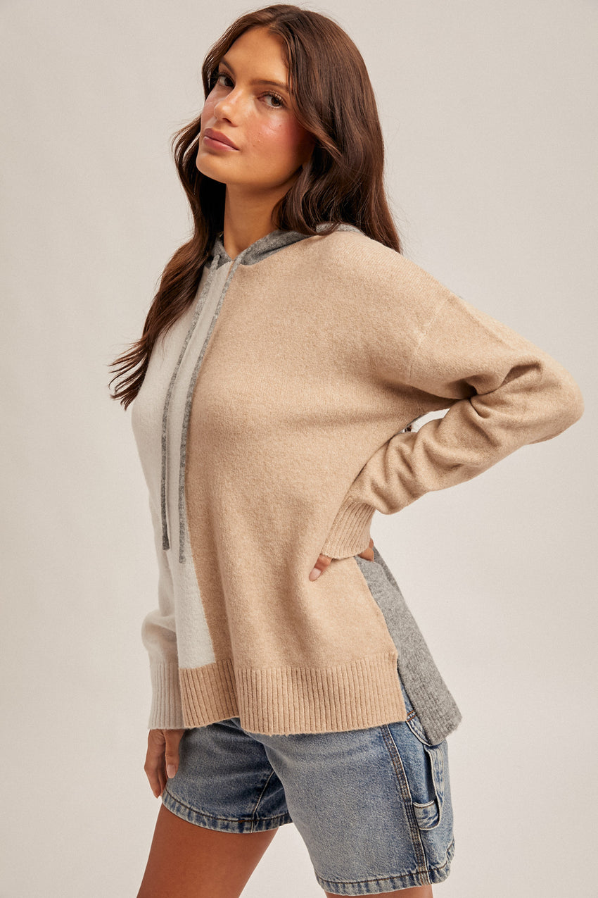 38624 Color Block Hoodie