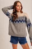38699 Mock Neck Sweater