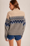 38699 Mock Neck Sweater